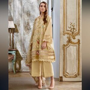 SOBIA NAZIR PAKISTANI DESIGNER AUTHENTIC DRESS 3 PIECE